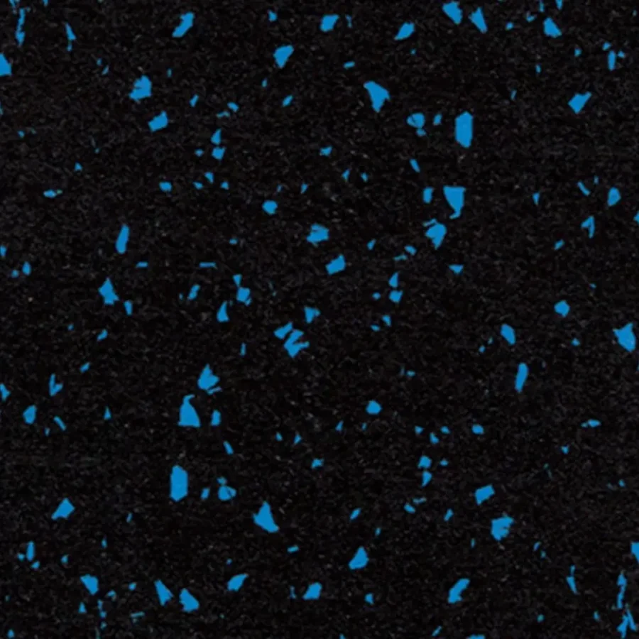 Rubber Gym Flooring 15mm Blue Speckles