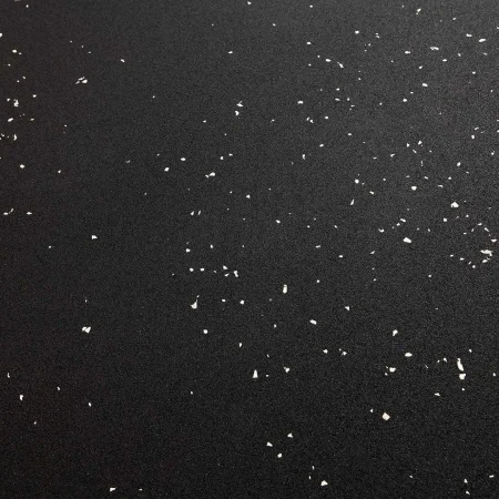Rubber Gym Flooring White Speckles