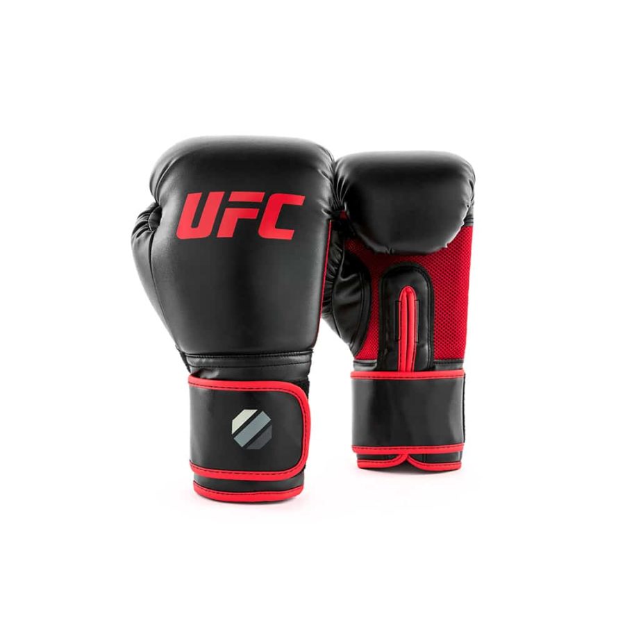 UFC Muay Thai Style Training Gloves (Red/Black)